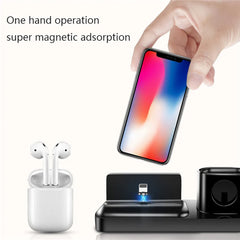 3 in 1 Magnetic Charging Dock Fast Charging Qi Wireless Charger