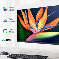 27inch Computer Monitor PC 4K UHD Monitor 60Hz IPS 1ms Adaptive-Sync