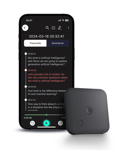 AI-Powered Voice Recorder and Call Recorder With Speech-To-Text & Summarization