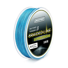 100m 8 Strand PE Braided Fishing Line 10-80lb Multifilament Fishing Lines