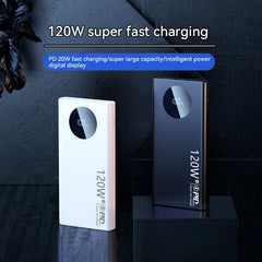 120W Power Bank 50000mAh High Capacity Power Bank Fast Charging