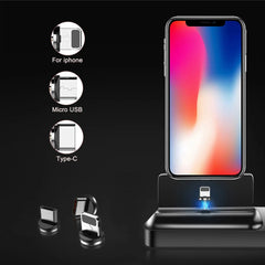 3 in 1 Magnetic Charging Dock Fast Charging Qi Wireless Charger