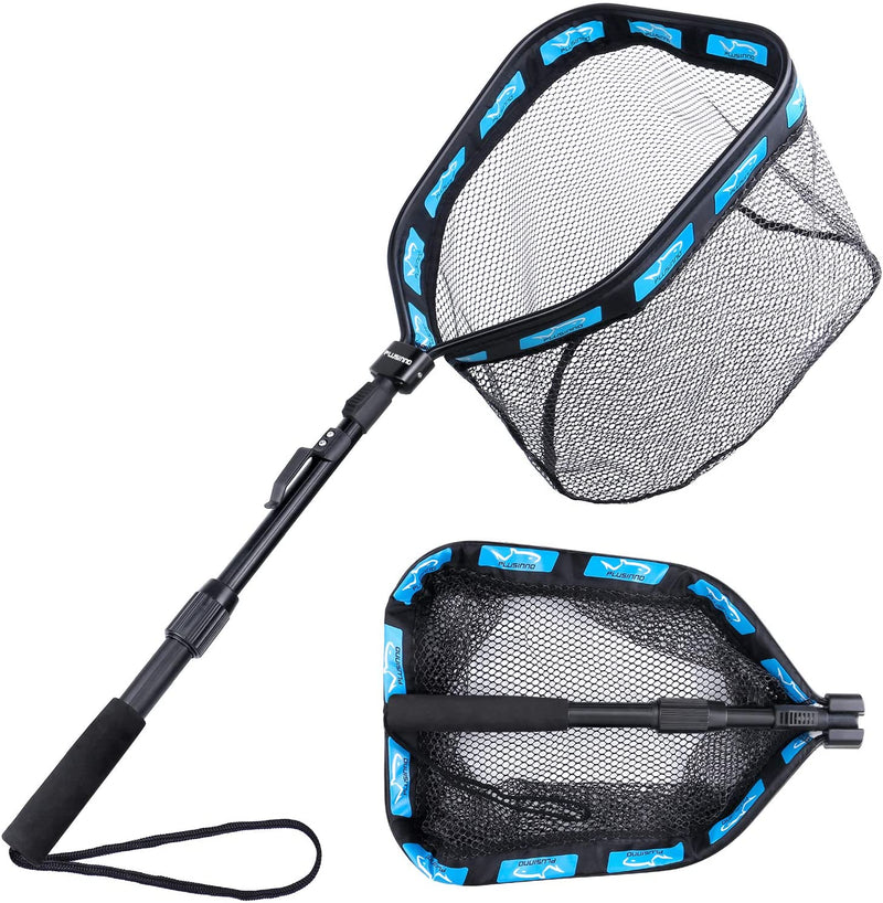 Aluminium Alloy Folded Hand Catch and Release Net fishing net