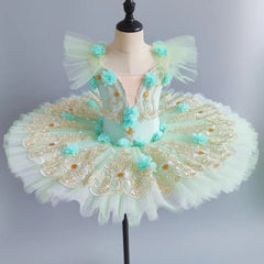 Girls' Tulle Ballet Tutu Dress