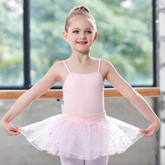 Girl Practice Ballet Dance Skirt