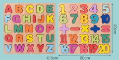 Alphabet and Number Building Blocks