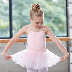 Girl Practice Ballet Dance Skirt