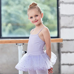 Girl Practice Ballet Dance Skirt