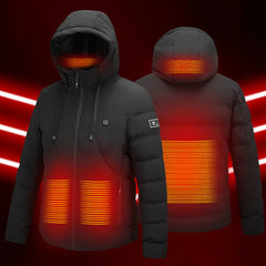 11-Zone Heated Winter Jacket - USB Powered