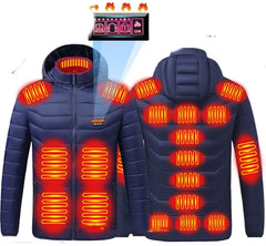 Full-Body Heated USB Charging Jacket