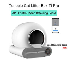 Automatic Cat Litter Box Smart App Control Self Cleaning Litter Boxes