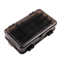 Double Sided Fishing Tackle Box 13 Compartments