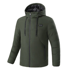 11-Zone Heated Winter Jacket - USB Powered